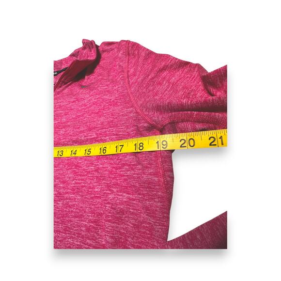 Nike Dri-Fit 1/4 Zip Top Bundle 2 Women's Pink + Teal Size Medium - Picture 6 of 13